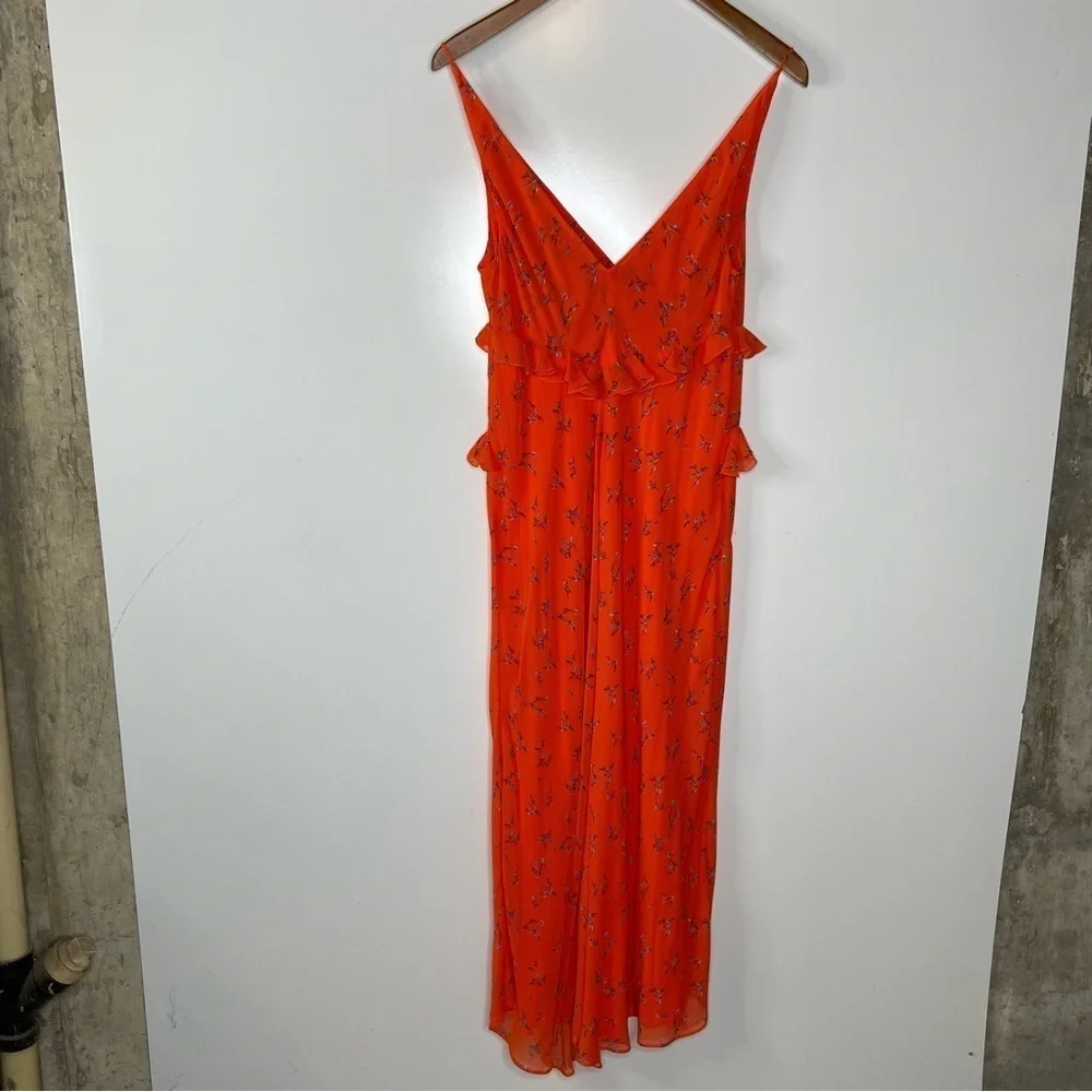 Urban Outfitters Heidi Floral Print Maxi‎ Dress Size Medium - Picture 8 of 8